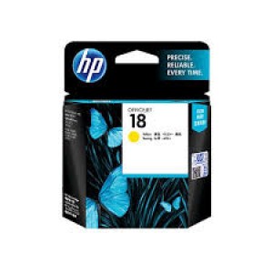 HP 18 Yellow Ink Cartridge